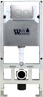 WeltWasser Инсталляция для унитаза Amberg 506 ST MT-CR с клавишей смыва хром матовый