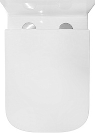 Azario Унитаз-компакт Varo AZ-2171-1 безободковый с бачком с сиденьем микролифт белый – фотография-13