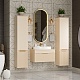 Brevita Мебель для ванной Enfida 70 подвесная бежевая – фотография-16