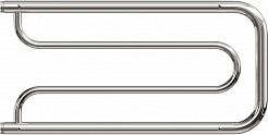 Point Полотенцесушитель водяной 320x700 PN21337P с полкой хром – фотография-2