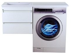 Misty Мебель для ванной Фостер 130 L подвесная – фотография-8