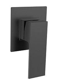 Paini Смеситель для душа Grazia 21PZ690 встраиваемый, брашированный чёрный – фотография-1