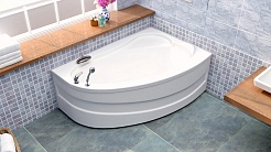 BellSan Акриловая ванна Глория 169x109 L с гидромассажем – фотография-3