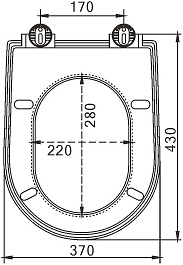 Esbano Сиденье для унитаза Garcia серое матовое – фотография-2