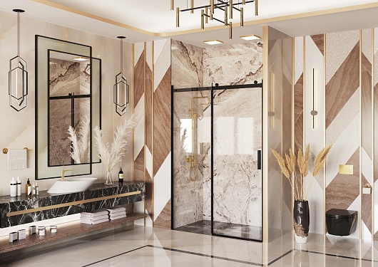 Ambassador Душевая дверь в нишу Benefit 140 19021203HB – картинка-3