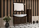 ASB-Woodline Мебель для ванной Модена 105 орех, массив ясеня – фотография-10