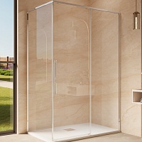 Vincea Душевой уголок Ultima 130x90 VSR-7UL9013CL профиль хром стекло прозрачное