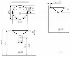 Vitra Раковина S20 5468B003-0001 – фотография-4