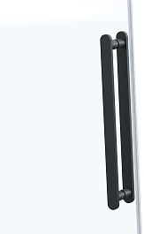 Vincea Душевой уголок Como Soft 120x90 VSR-1CS9012CLB профиль черный стекло прозрачное – фотография-6
