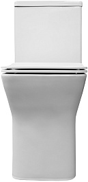 Azario Унитаз-моноблок Vero AZ-8608 безободковый с бачком с сиденьем микролифт белый – фотография-5
