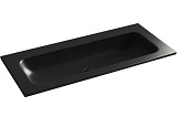 Ceramicanova Мебельная раковина Grace 101 без отверстий CN7013MBwx чёрная матовая