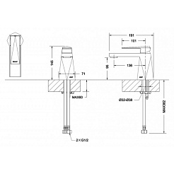 Promo Смеситель для раковины Iceberg F176110G – фотография-3