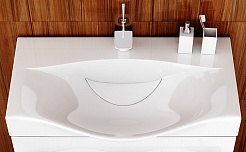Aqwella Мебель для ванной Милан 100 подвесная, с дверцами – фотография-3