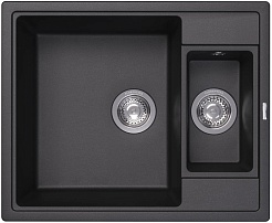 Florentina Мойка кухонная Липси 620 К антрацит – фотография-1
