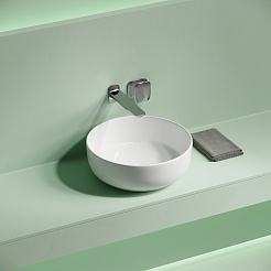 Ceramicanova Мебельная раковина Taycan 37 CN12003 белая – фотография-2