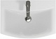 Onika Тумба с раковиной Харпер 60.10 белая глянцевая/мешковина – фотография-18