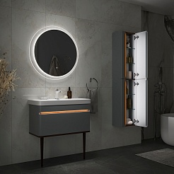 Equil Шкаф пенал Elegante 36 R/L мэйджик/дуб голиано – фотография-9