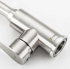 Frap Смеситель для кухни H48 F4448 сатин – фотография-3