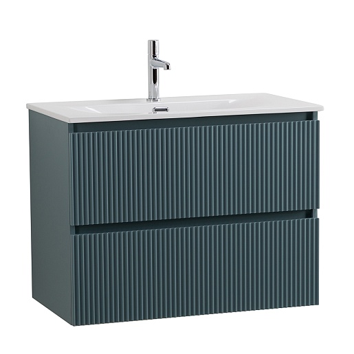 BelBagno Тумба с раковиной Uno mini 90 подвесная Голубой матовый с раковиной BB-8099-3-90 – фото-1