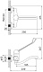 Iddis Смеситель для раковины CG53654C хирургический с локтевой ручкой – фотография-8