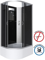 Niagara Душевая кабина Classic NG-2510-14RBK