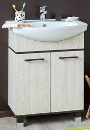 Sanflor Мебель для ванной Толедо 75 венге, орегон – фотография-4