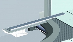 BERGES Wasserhaus Душевой лоток B1 Keramik 900 090020 хром матовый – фотография-5