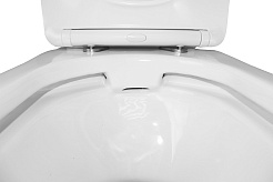 Azario Унитаз-компакт Wandy AZ-56D безободковый с бачком с сиденьем микролифт белый – фотография-13