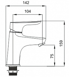 Raiber Смеситель для раковины Primo R5001 – фотография-4