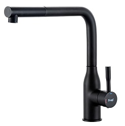 Frap Смеситель для кухни F6096-6 черный – фотография-1