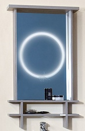 Бриклаер Обрешетка для зеркала Хоккайдо 90 серая лиственница	 – фотография-1