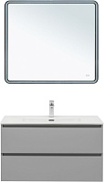 Aquanet Мебель для ванной Вега 2.0 90 Flat подвесная мисти грин матовая