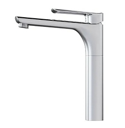 Mixline Смеситель для раковины 35k ML29-042 "Comfort" высокий излив хром – фотография-2