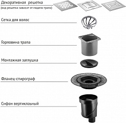 BERGES Wasserhaus Душевой трап Platz Norma 150 090059 хром матовый – фотография-5