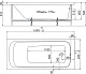 1ACReal Акриловая ванна Gamma 170x70 – фотография-20