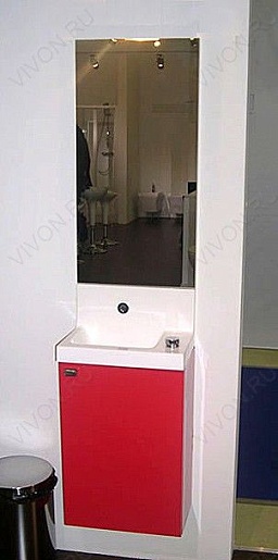 Jacob Delafon Тумба с раковиной "Pop Laminar 40" R красная – картинка-5