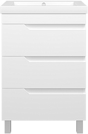 Misty Мебель для ванной Софт 60 белая – фотография-3