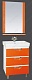 Misty Мебель для ванной Жасмин 70 оранжевая, пленка – фотография-5