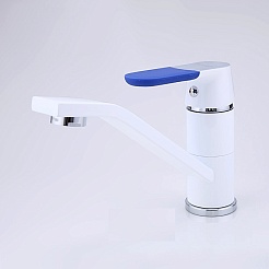 Frap Смеситель для кухни H34 F4534 белый – фотография-2