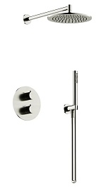 Sancos Душевой комплект Etna брашированный никель PVD покрытие SC9010BN – фотография-1