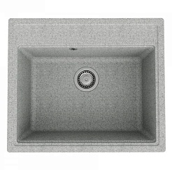 Teymi Мойка кухонная Lori Maxi 60 матовая серая – фотография-1