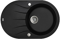 Iddis Мойка гранитная Kitchen G K11B771i87 черная – фотография-1