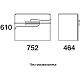  Тумба с раковиной Nota 75 серая – фотография-11