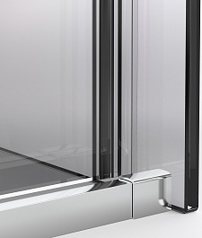 Vincea Душевой уголок Stella 150x80 VSR-1ST8015CL профиль хром стекло прозрачное – фотография-8