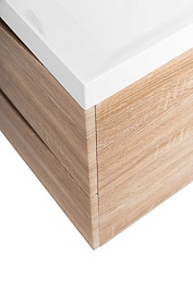 BelBagno Мебель для ванной Marino 60 подвесная Rovere Bianco – фотография-6