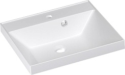 Style Line Тумба с раковиной Моно 50 санд пудровый – фотография-8