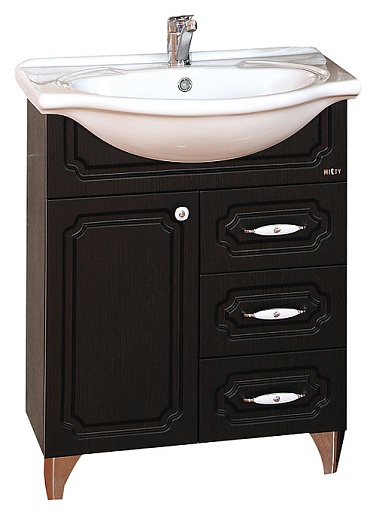 Misty Мебель для ванной Александра 65 R венге – картинка-3