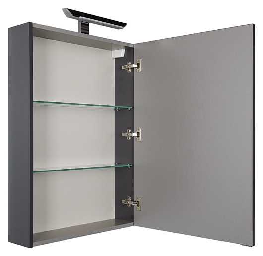 Aquanet Мебель для ванной "Эвора 60" серый антрацит – фотография-12