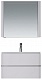 Am.Pm Зеркальный шкаф Sensation 80 L, с подсветкой, серый шелк – фотография-9