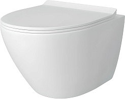 Vivon Унитаз подвесной Colett PDWH02 безободковый с быстросъёмным сиденьем микролифт – фотография-6